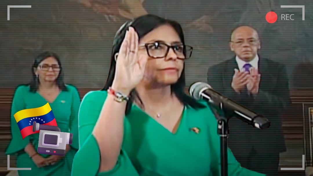 Delcy Rodríguez asume como presidenta en acto oficial en Venezuela