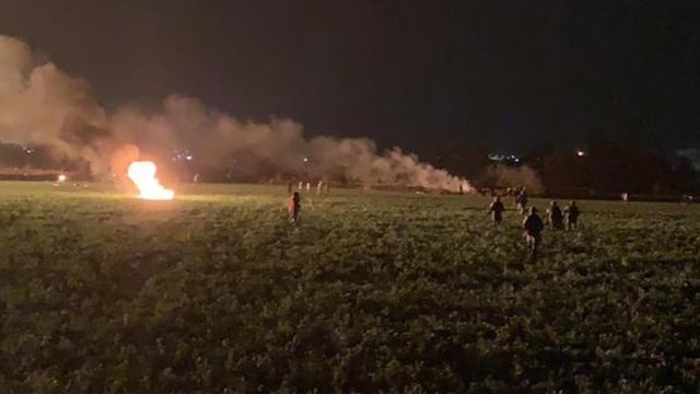 Explosión en ducto de Pemex en Hidalgo.
