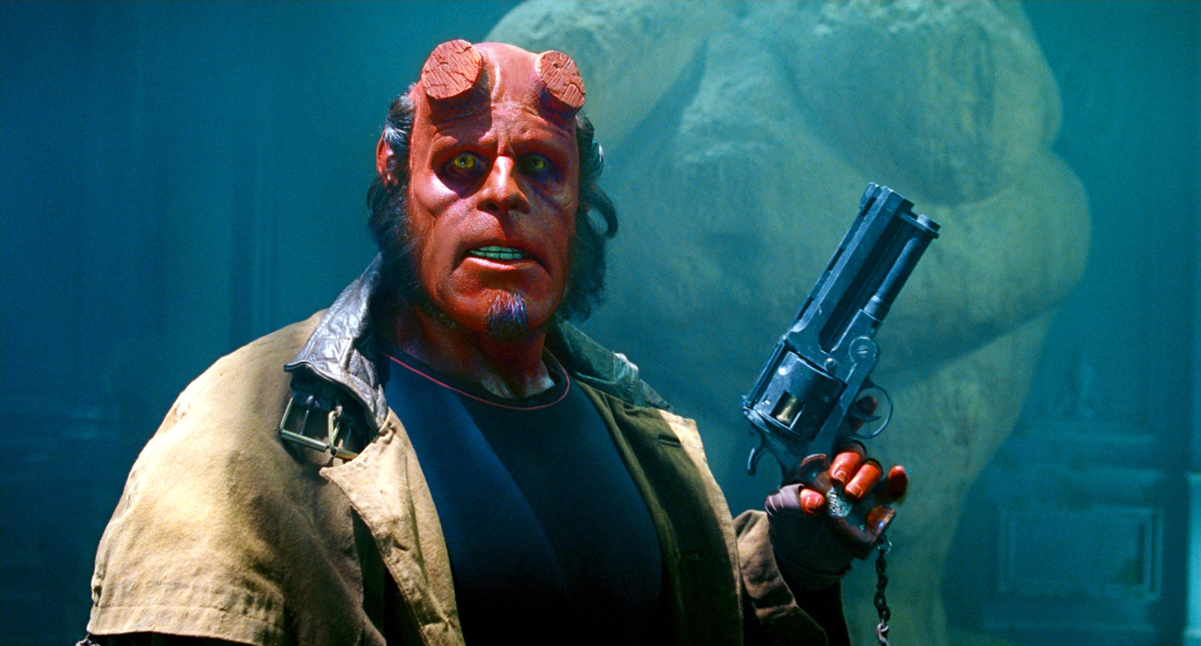Ron Perlman en Hellboy
