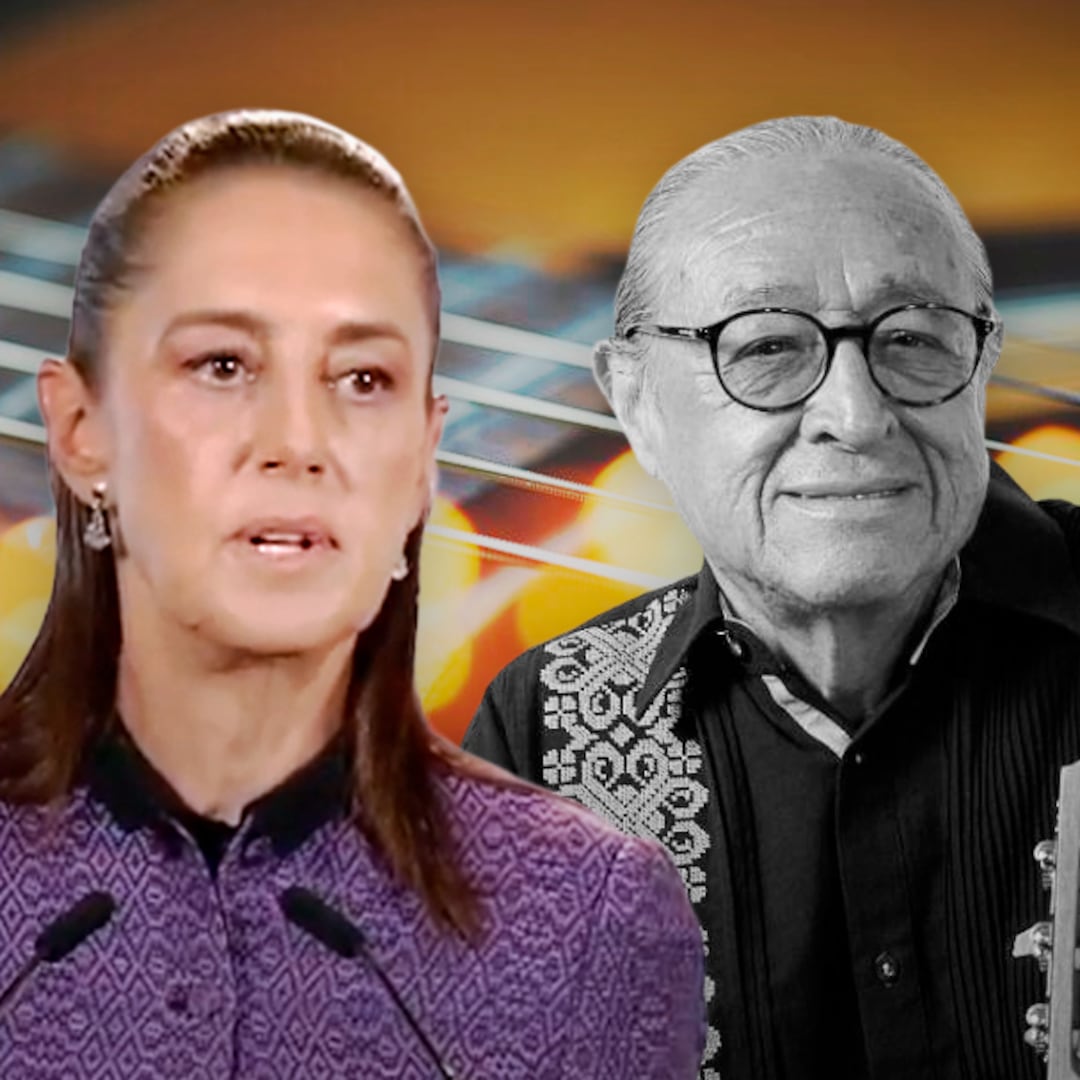 Sheinbaum lamenta muerte de Gabino Palomares: “Su voz seguirá acompañándonos”