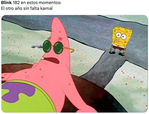 Memes culpan a Travis Baker por la cancelación de los conciertos de Blink 182