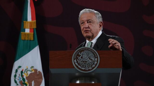 AMLO en la conferencia mañanera del 23 de julio