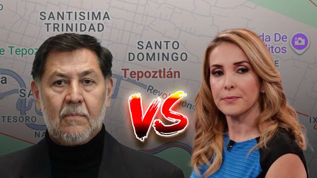 Gerardo Fernández Noroña reclamó a la periodista Azucena Uresti por hablar de su patrimonio en Tepoztlán