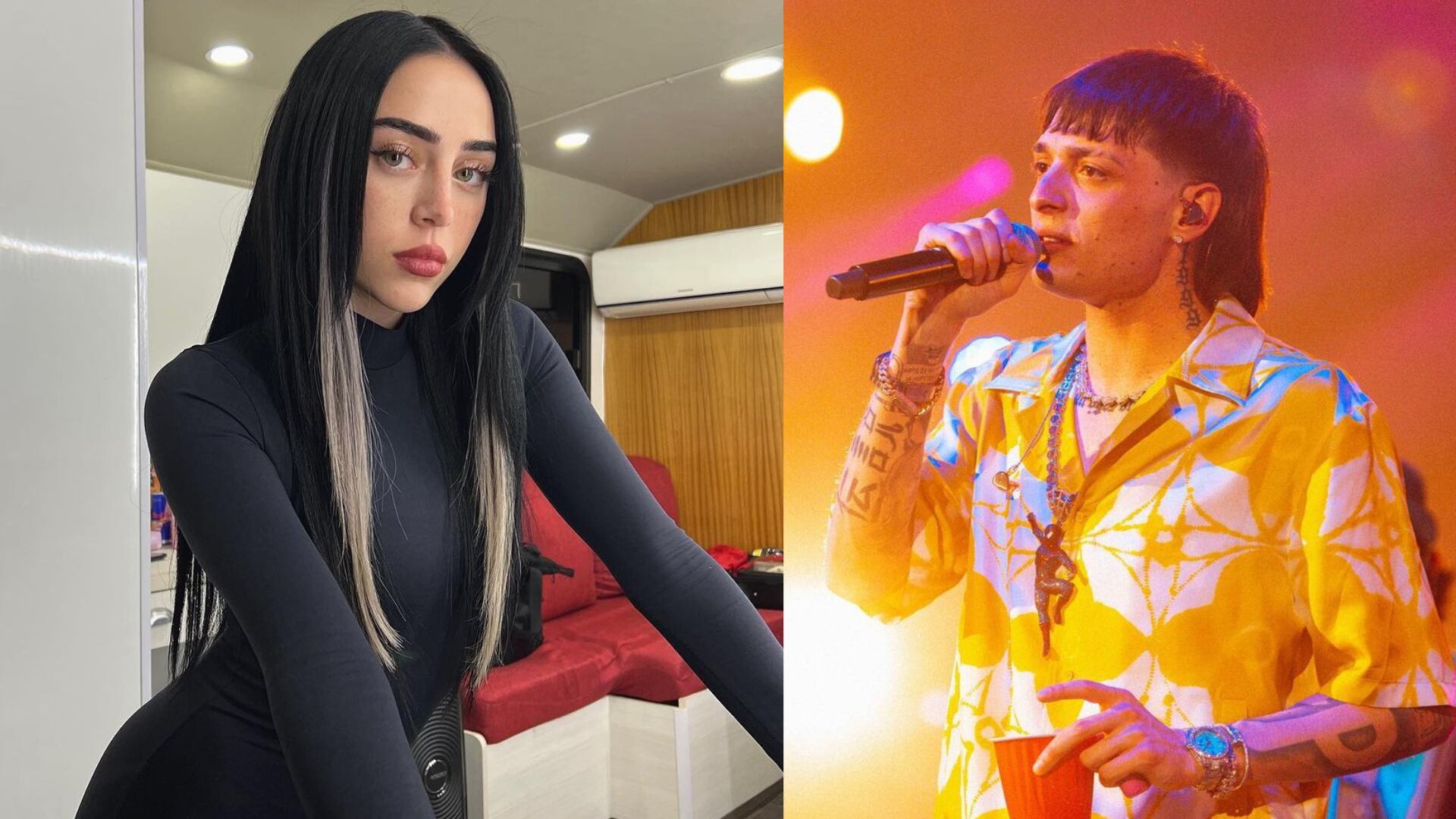 La incómoda pregunta a Nicki Nicole sobre Peso Pluma que trató de evadir con un ataque de tos