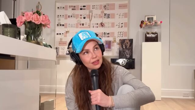 Thalía habla sobre la muerte de su hermana, Ernestina Sodi.