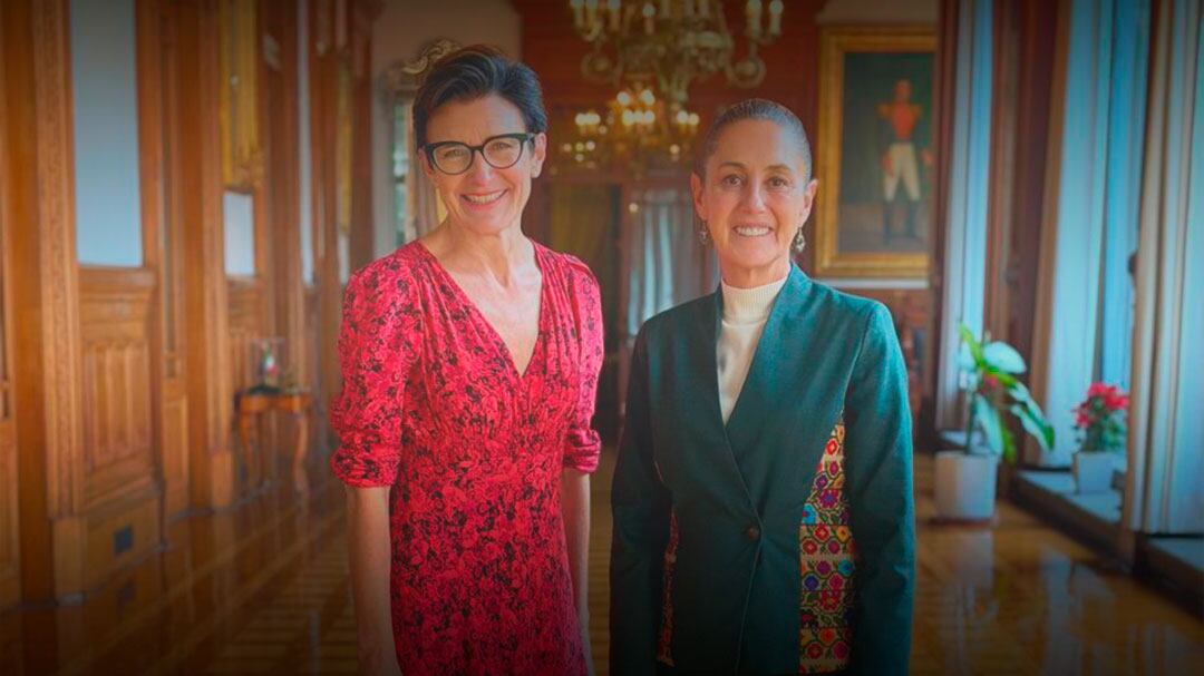 Jane Fraser, CEO de Citigroup, se reúne con Claudia Sheinbaum