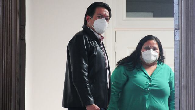 Mario Delgado y Citlalli Hernández