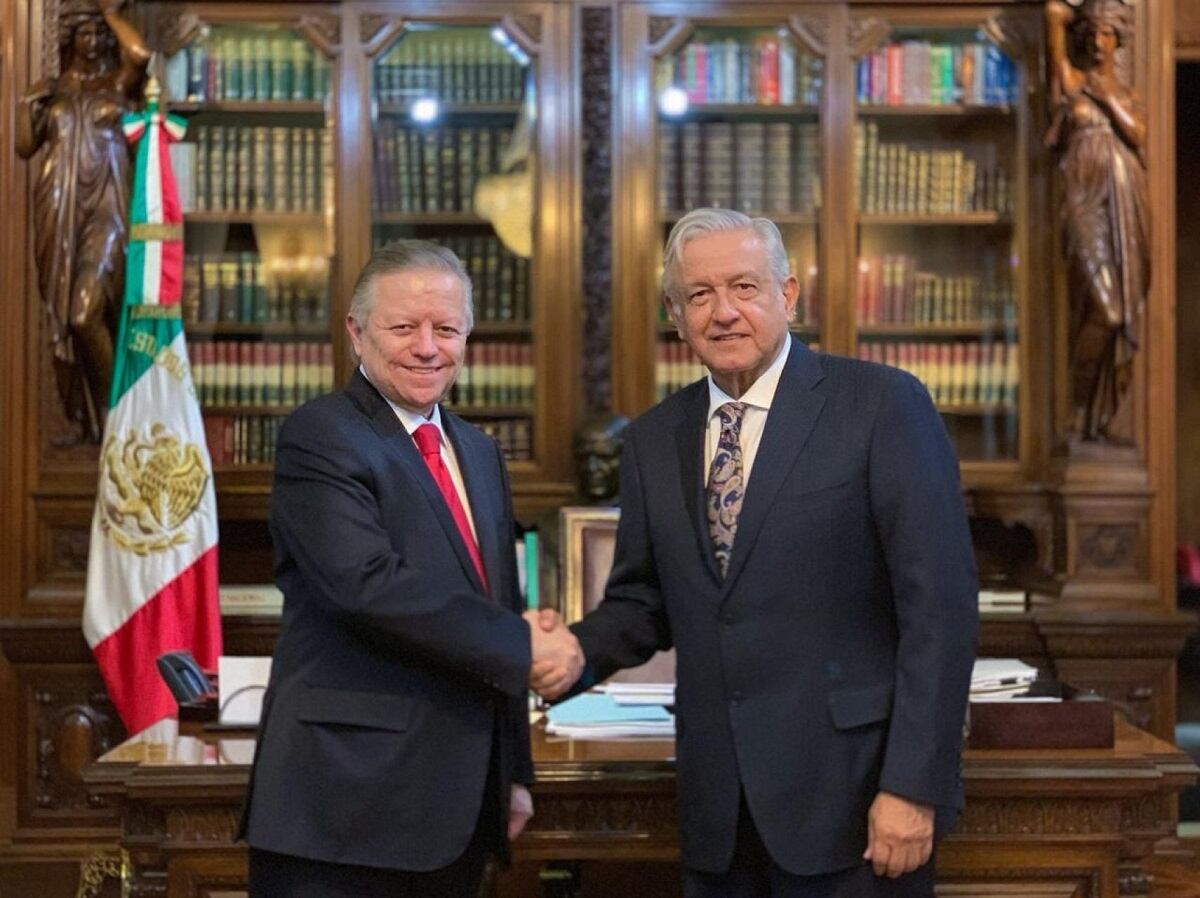 AMLO y Arturo Zaldívar