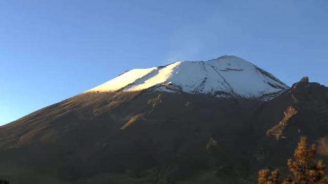 Volcán Popocatépetl el 11 de octubre