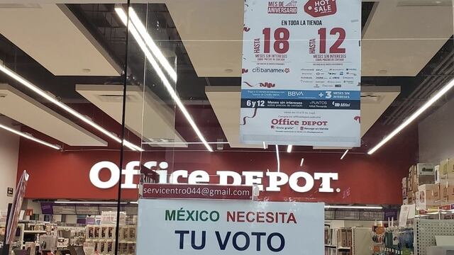 Office Depot pide votar para fortalecer la democracia en México