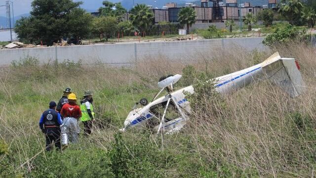 Cae avioneta en Xochitepec, Morelos