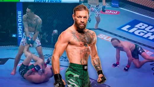 El regreso de Conor McGregor a UFC termina en desastre por una lesión de rodilla