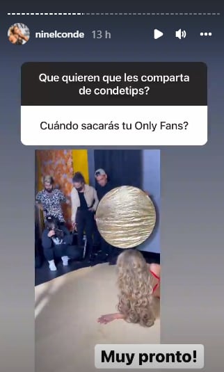 Ninel Conde confirma abrir OnlyFans.