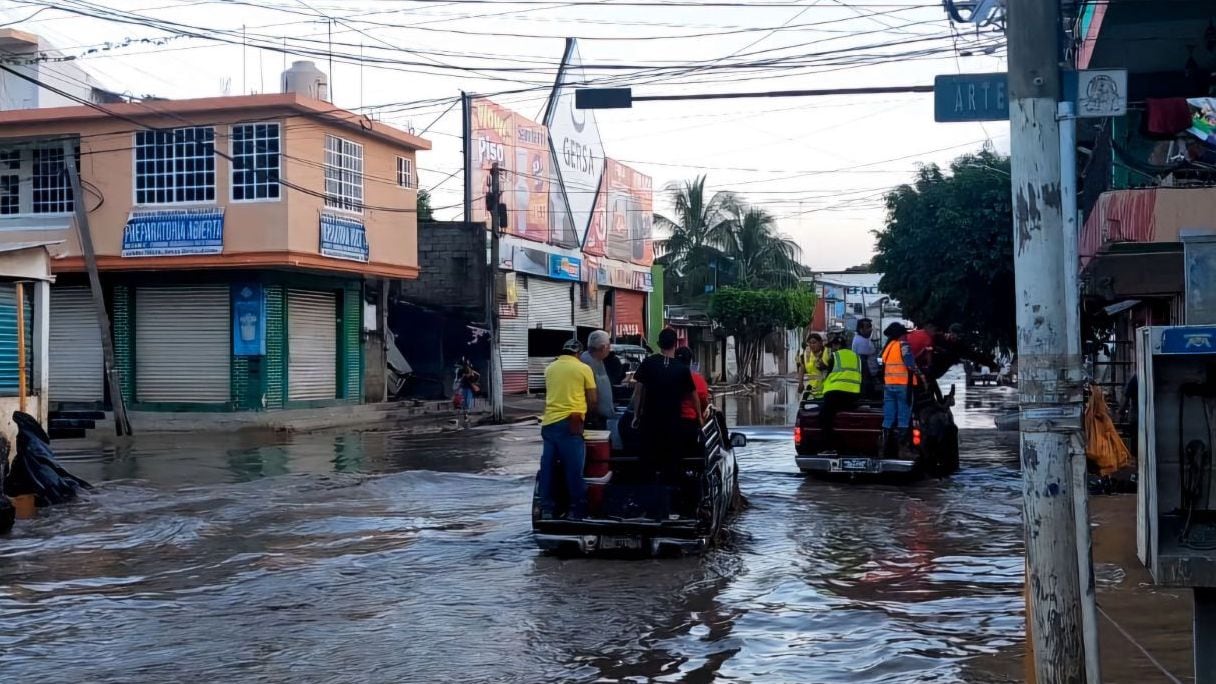 Lluvias torrenciales en México: 81 muertos y 18 desaparecidos