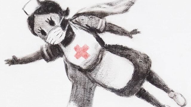 Nueva obra de Banksy