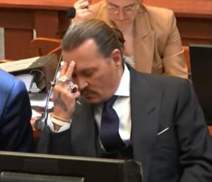 Johnny Depp reacciona a respuesta de Amber Heard