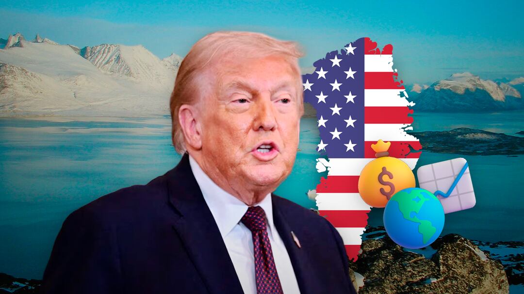 Trump amenaza con aranceles a países que no respalden su plan sobre Groenlandia