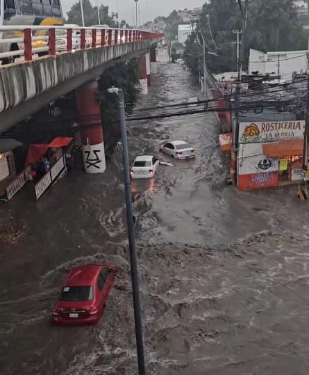 Inundaciones en Ecatepec