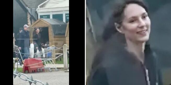 ¿Es Kate Middleton? Video la muestra pero los fans del chisme de la familia real creen que no es