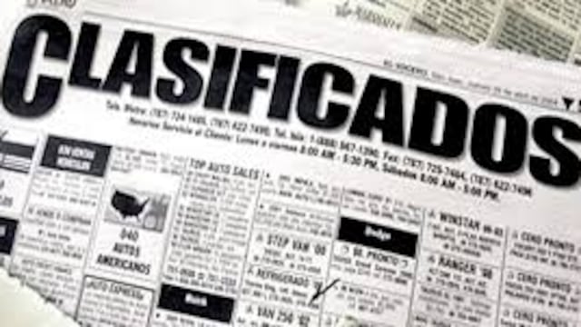 Anuncios clasificados