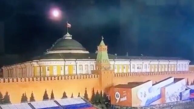 Ataque con drones al Kremlin de Rusia