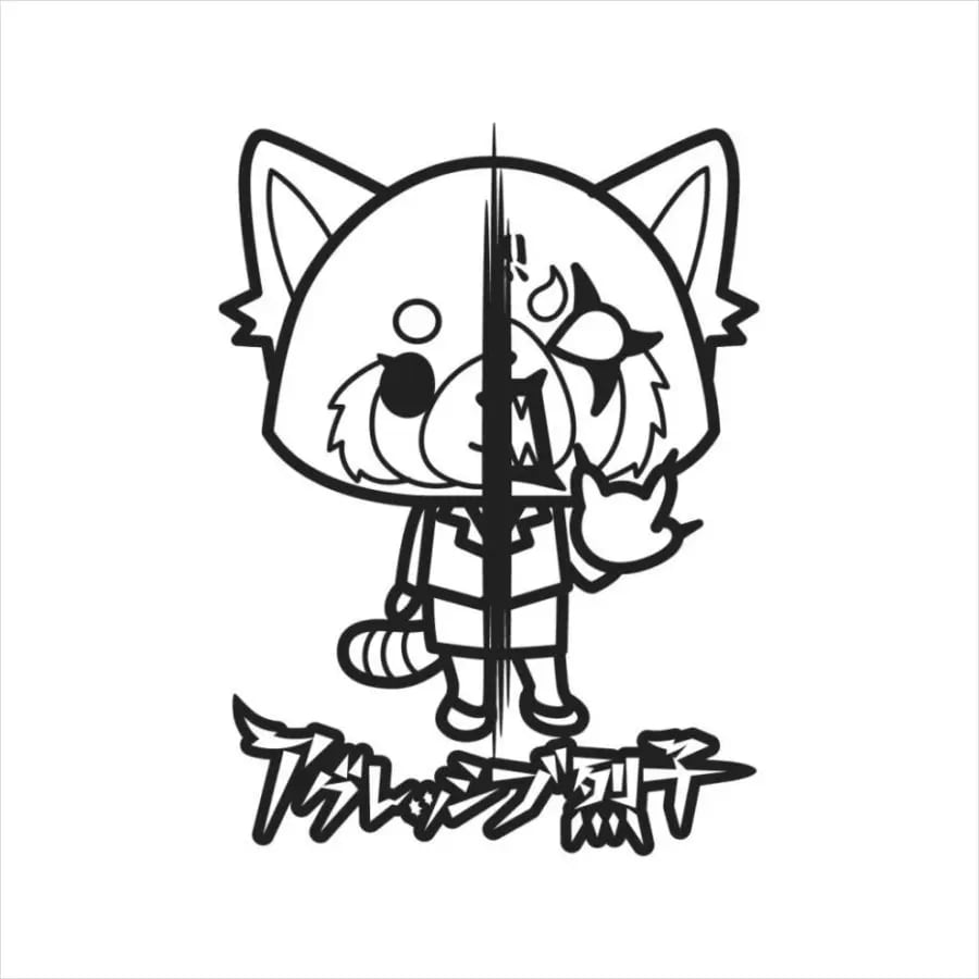 Dibujos de Aggretsuko por su cumpleaños este 6 de noviembre