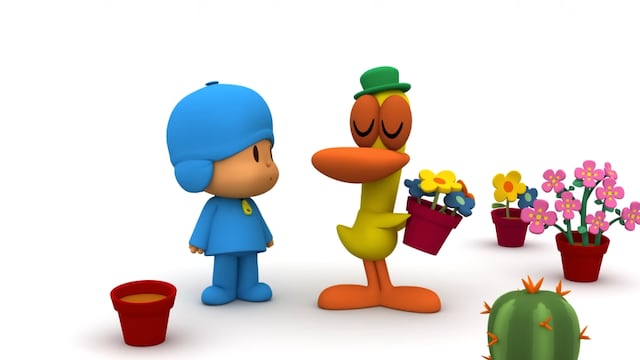 Pocoyó por el Día Internacional del Florista