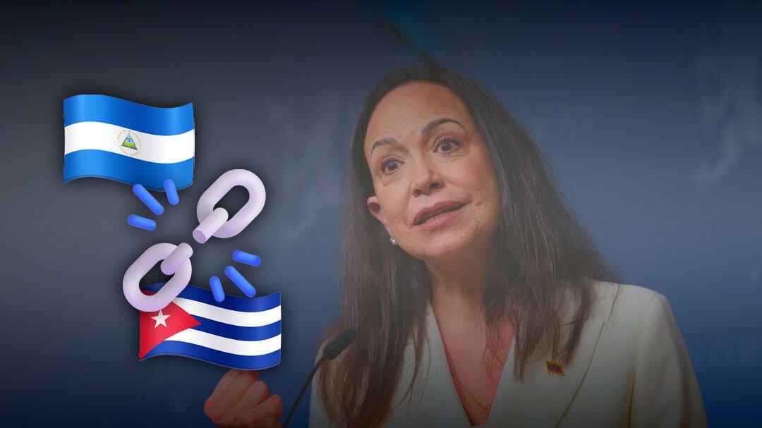 María Corina Machado anuncia acciones para “liberar” a Cuba y Nicaragua