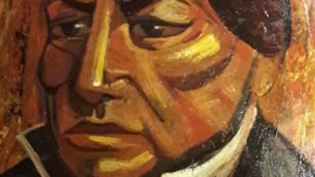 Benito Juárez, óleo de SiqueirosI