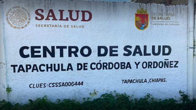 Centro de salud en Tapachula