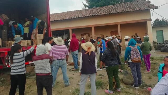 Comunidad San Pedro de Los Baños. Solidaridad.