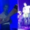 Pepe Madero, exvocalista de Panda, no aprende y vuelve a patear un ramo de rosas en concierto (VIDEO)
