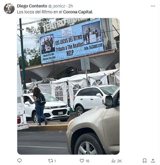 Memes por las pistas del Corona Capital 2024