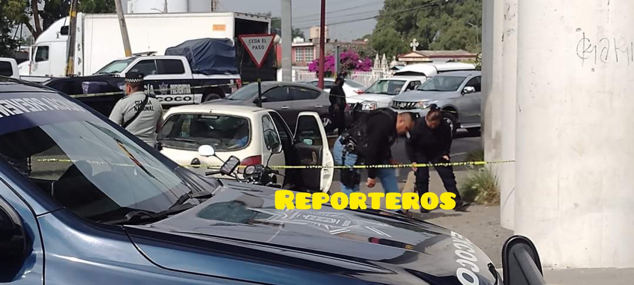 Matan a balazos a mujer en carretera de Texcoco, Estado de México