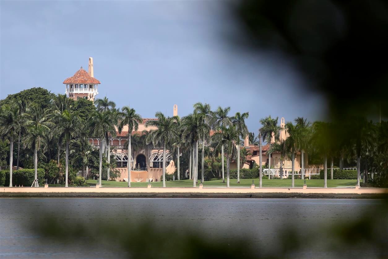 El hotel Mar-a-Lago, propiedad de Trump.