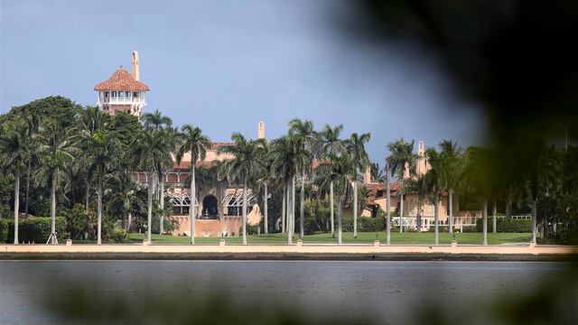 El hotel Mar-a-Lago, propiedad de Trump.