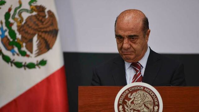 El exprocurador Jesús Murillo Karam.