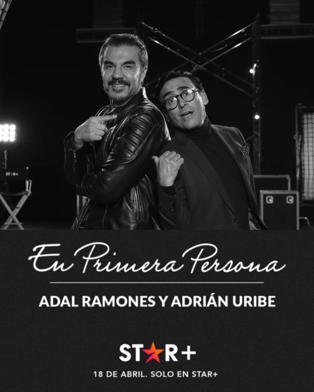 Adrián Uribe y Adal Ramones