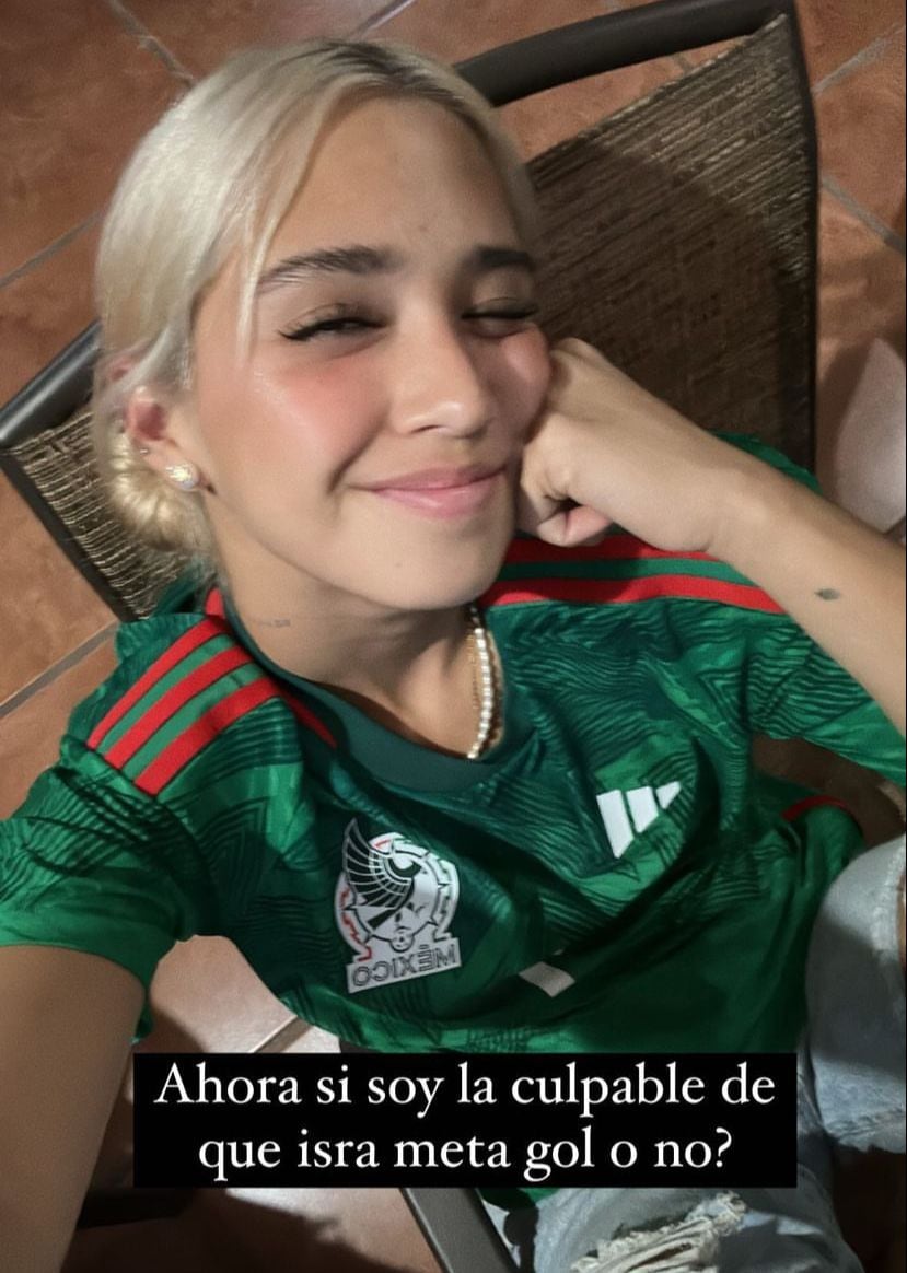 Nailea Vidrio dejó un recadito para los detractores de Israel Reyes.