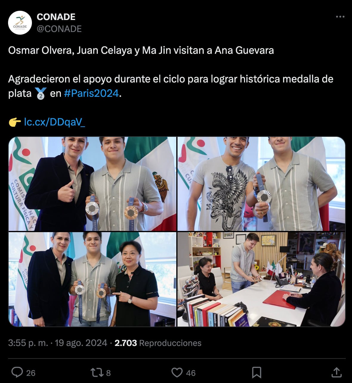 Osmar Olvera habló sobre Ana Gabriela Guevara