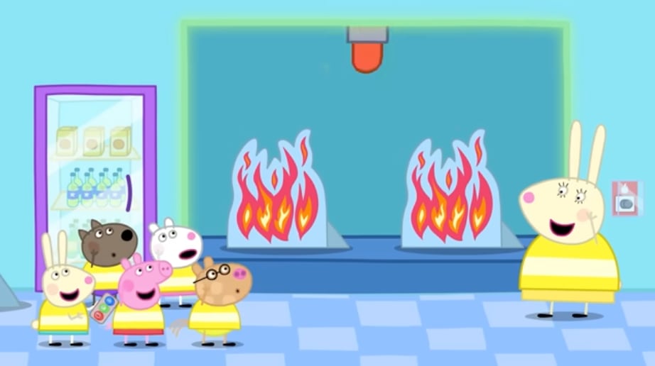 Peppa Pig por Día Mundial de la Seguridad y la Salud en el Trabajo