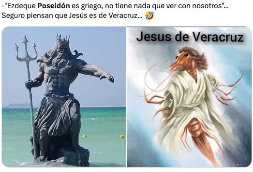 El huracán Beryl desata los memes de Poseidón vs Chaac