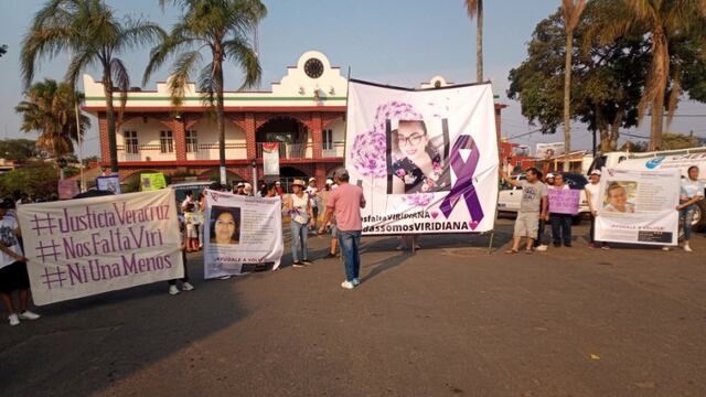 Protesta por Viridiana Moreno/@FernandaaaPrdo