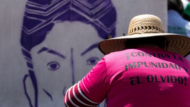 Manifestación contra la violencia hacia las mujeres