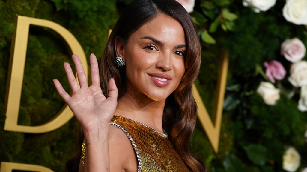Eiza González creó un video espectacular para la cámara de Cole Walliser en los Globos de Oro 2025