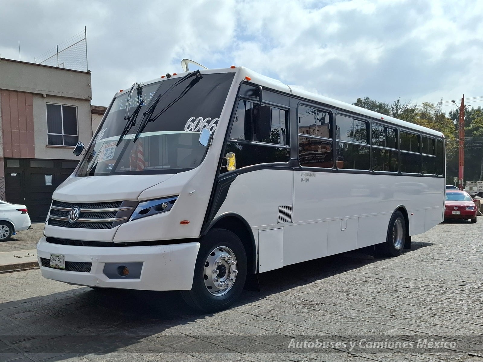 Camión de transporte público.