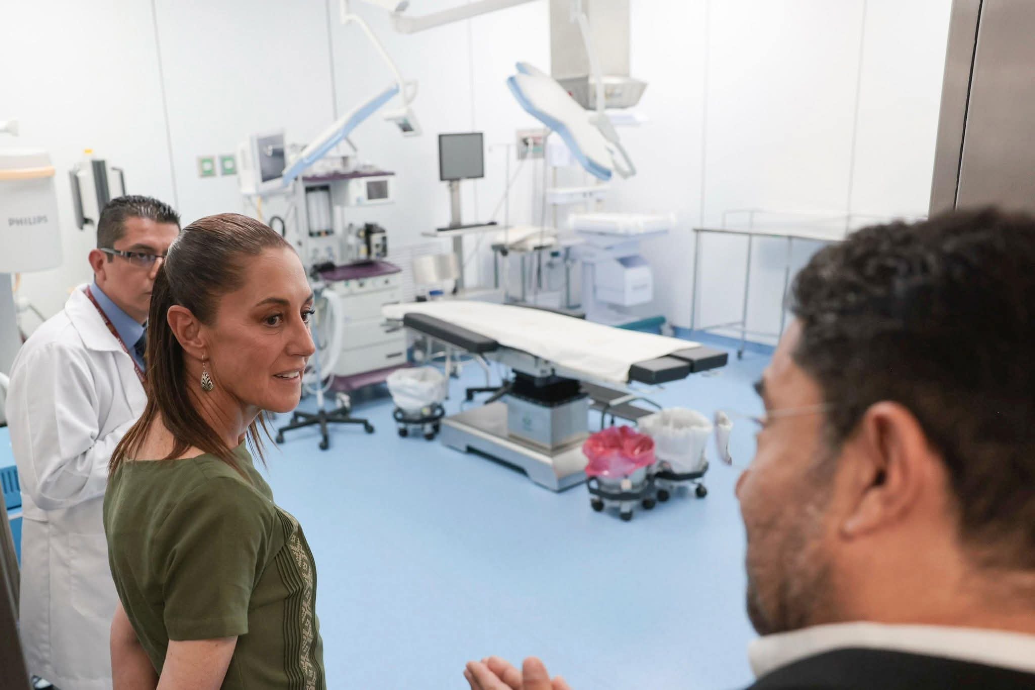 Claudia Sheinbaum y Martí Batres reabren el Hospital General “Dr. Carlos Calero Elorduy” en Morelos.