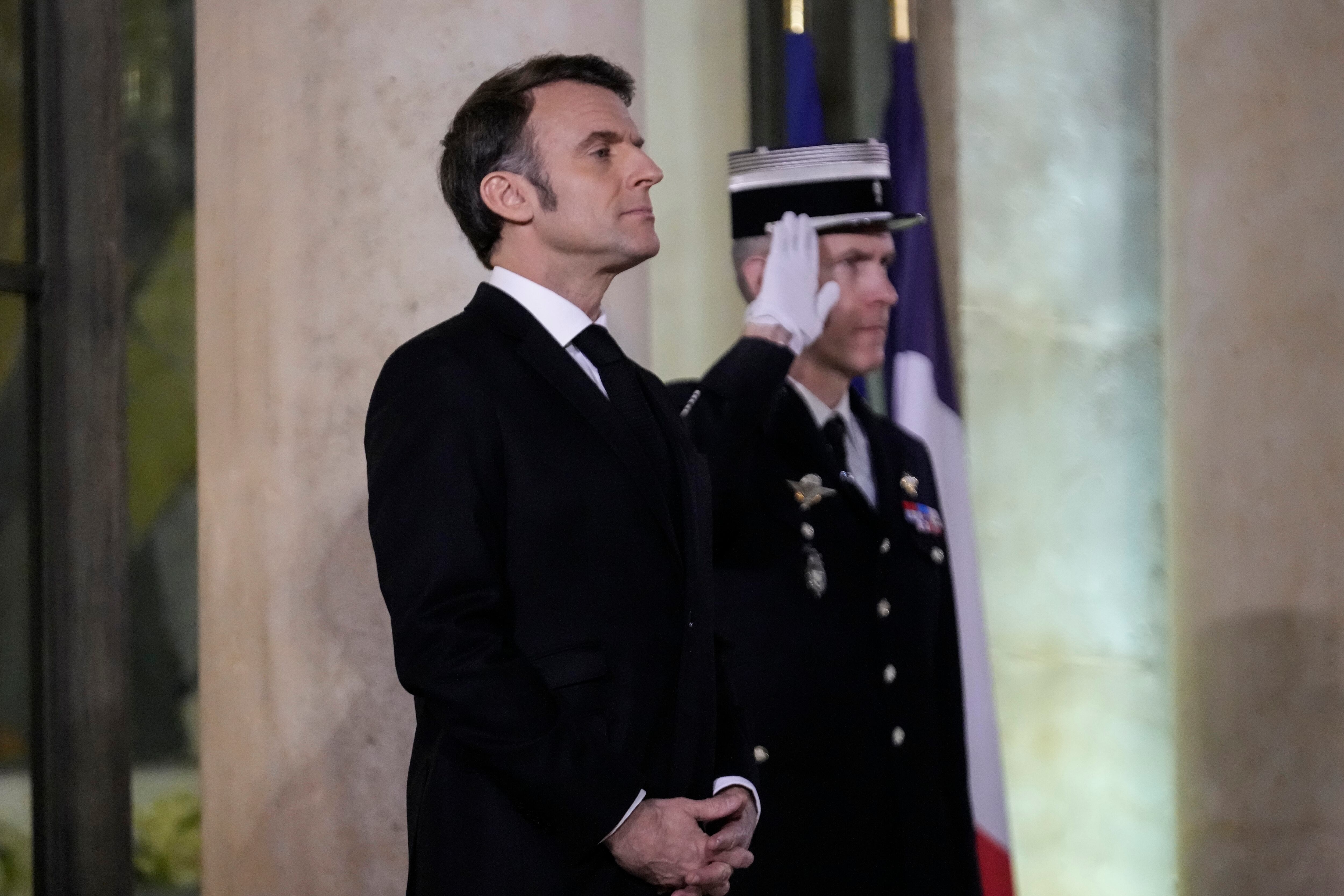 Emmanuel Macro, presidente de Francia, propone usar disuasión nuclear por guerra entre Rusia y Ucrania.