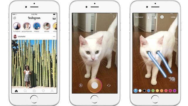Instagram está transformándose poco a poco en Snapchat.