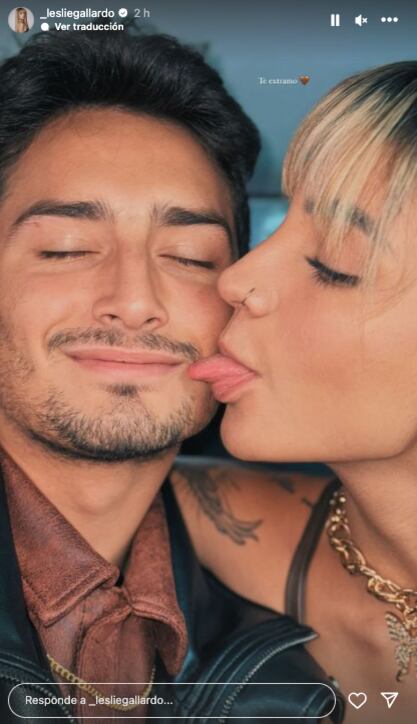 Emilio Osorio y Leslie Gallardo